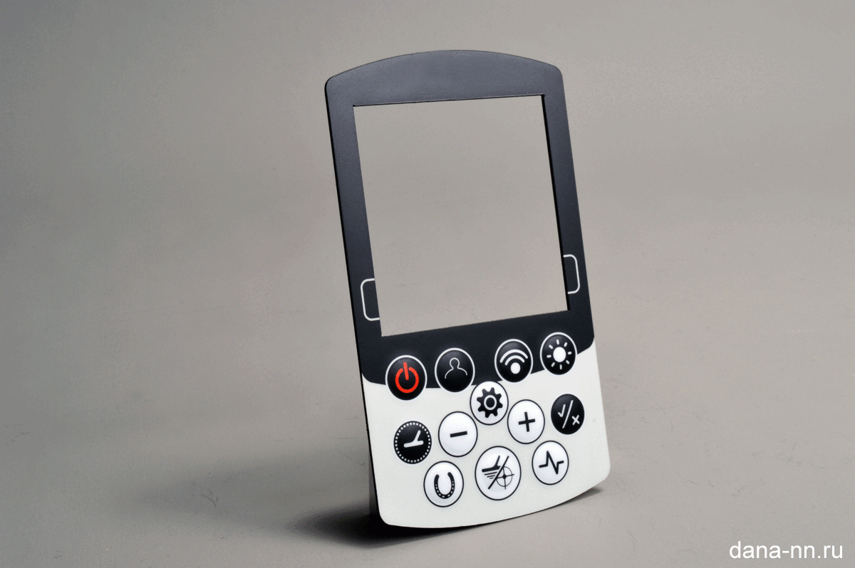 Пленочная клавиатура на жесткой плате с контактами под пайку