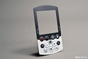 Пленочная клавиатура на жесткой плате с контактами под пайку