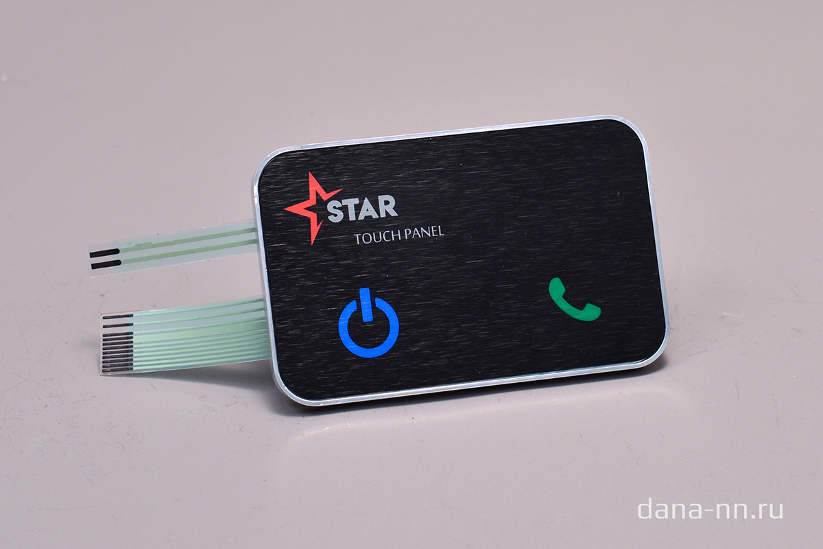 Сенсорная клавиатура с встроенным звуком и тач-драйвером