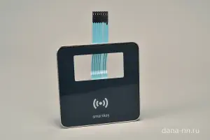 Сенсорная панель с встроенной дневной подсветкой и rfid-антенной