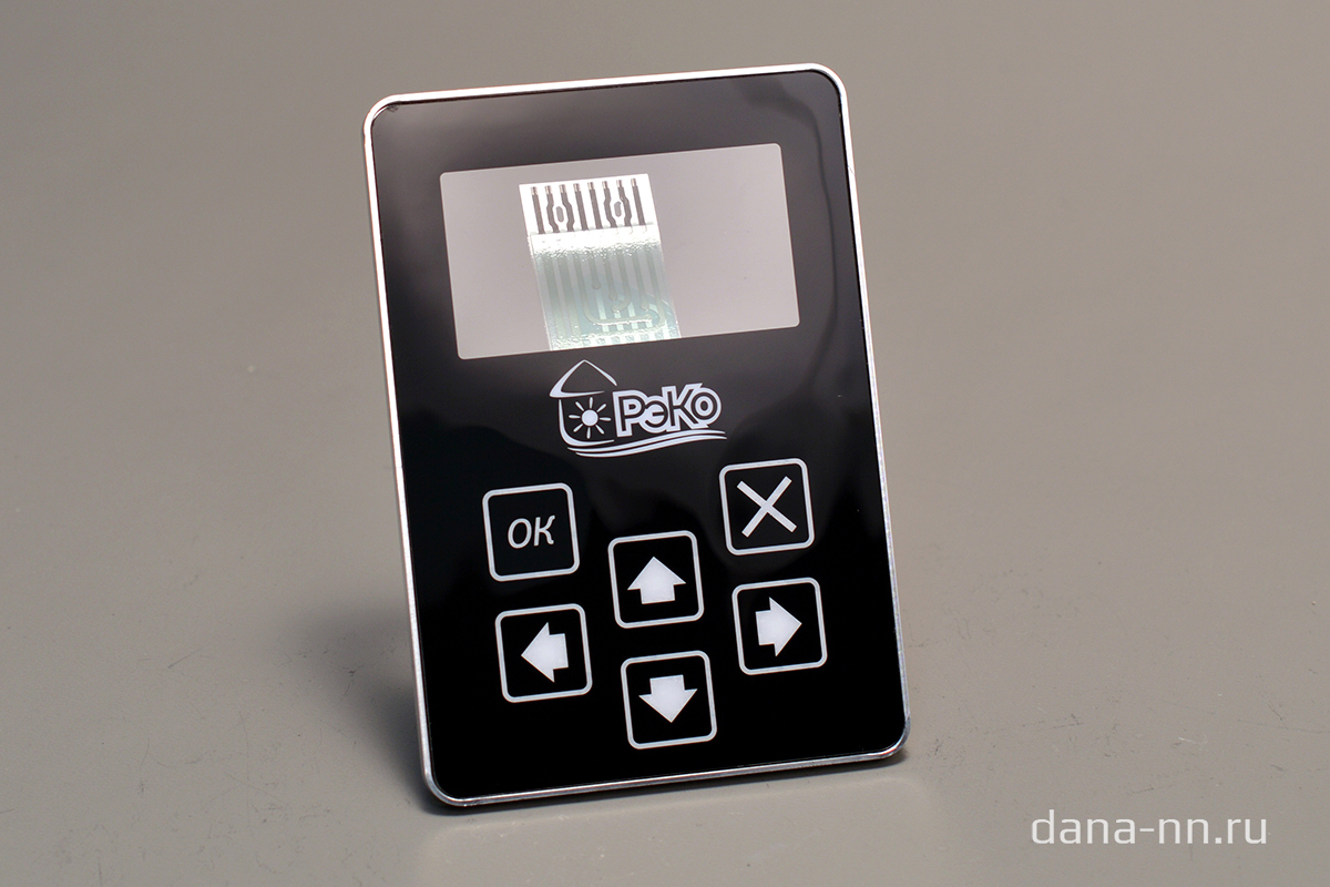 Сенсорная клавиатура с тач-драйвером и дневной подсветкой