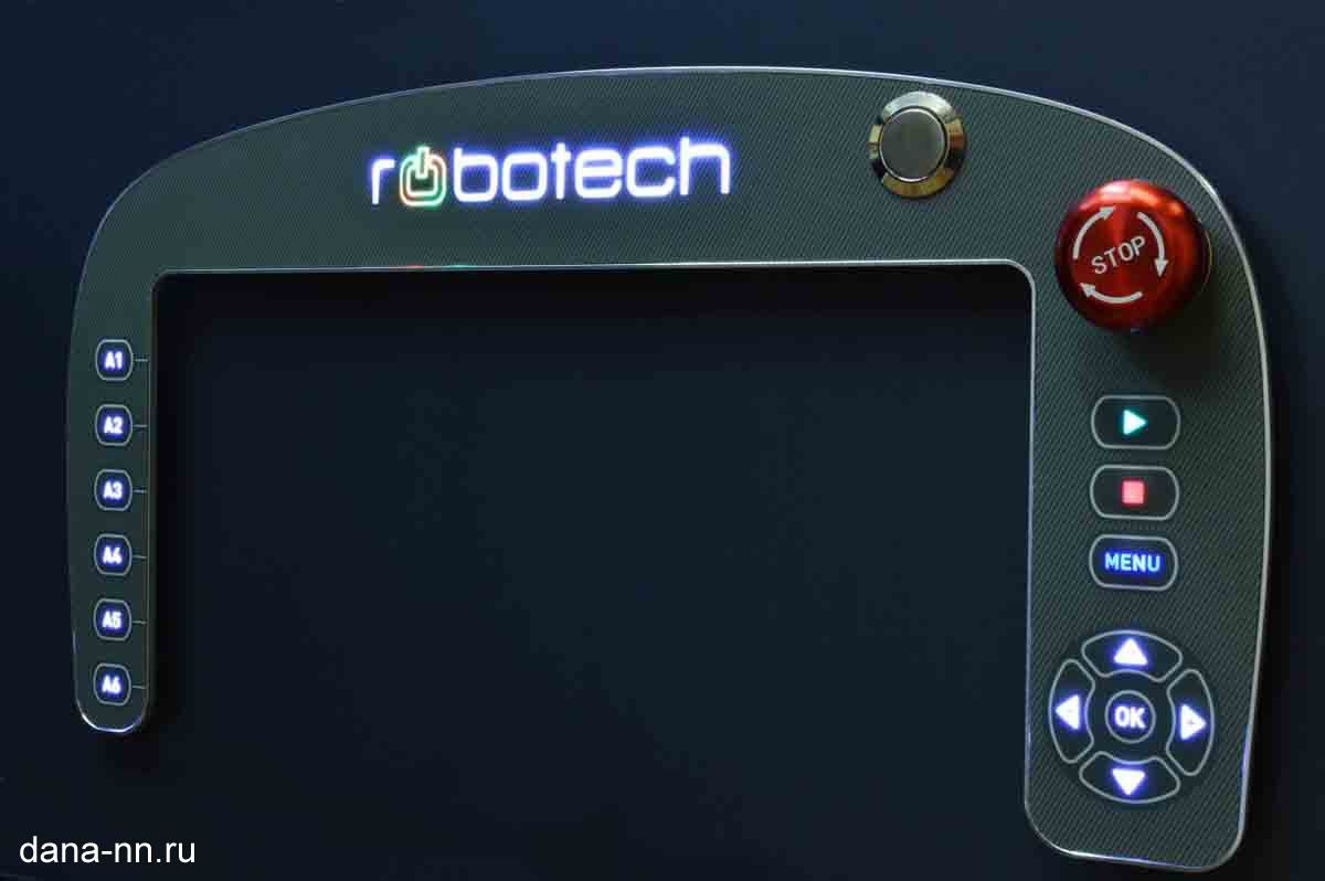 Пленочная клавиатура с дневной зональной подсветкой кнопок