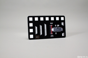 Пленочная панель с дневной зональной подсветкой