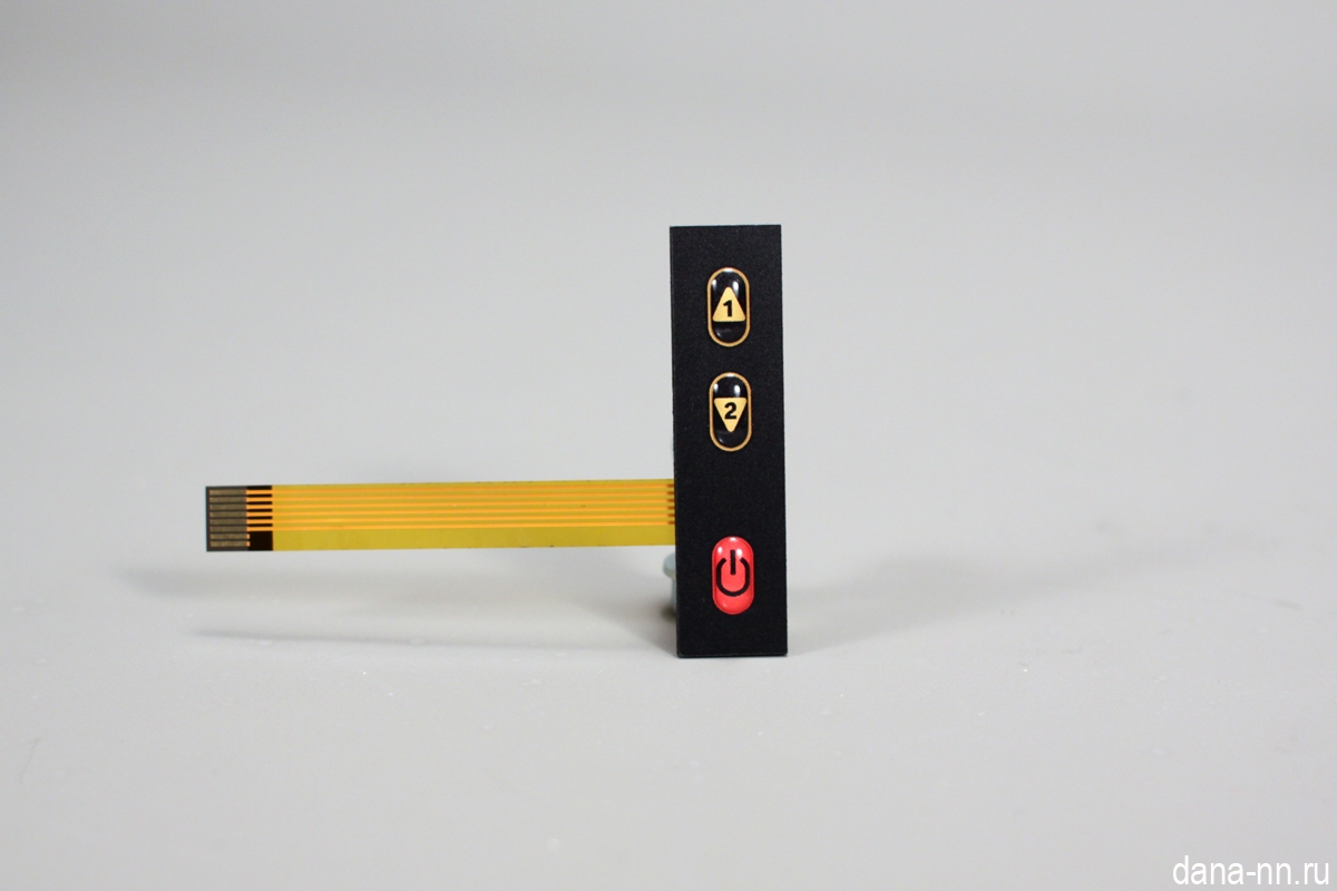 Пленочная клавиатура с pu клавишами