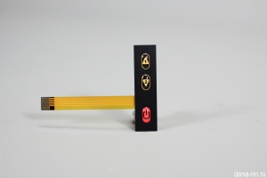 Пленочная клавиатура с pu клавишами