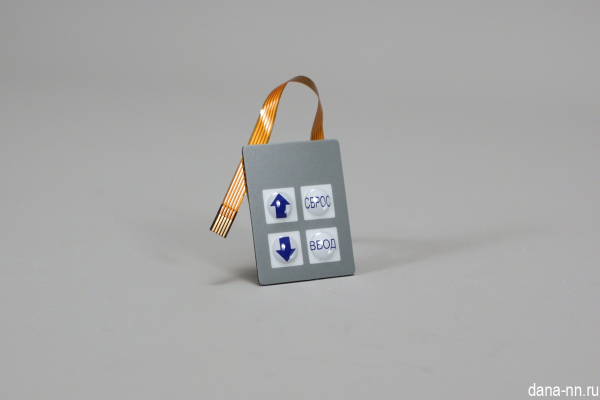 Пленочная клавиатура с pu клавишами