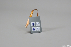 Пленочная клавиатура с pu клавишами