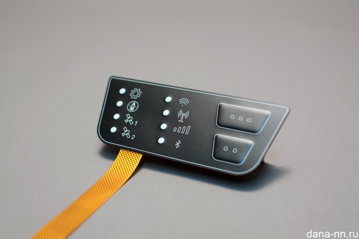 Пленочная клавиатура с подсветкой на полиимидной плате