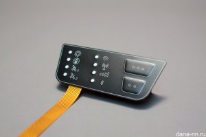 Пленочная клавиатура с подсветкой на полиимидной плате